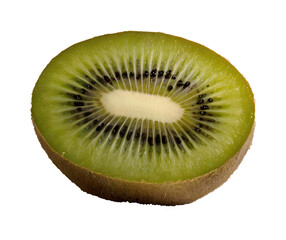 kiwi fruit on white background