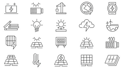 Energy solutions and related equipment outlined