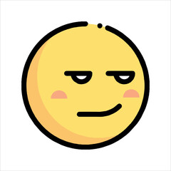 Fototapeta premium sad smiley face