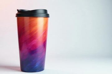 Large capacity travel mug, stainless steel, lid, outdoor, drinkware
