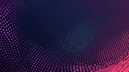 Halftone gradient effect. Dot texture, dotted geometric pattern background. Fade circle lines, black duotone digital graphic recent vector elements illustration