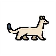 vector illustration of a horse