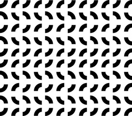 vector Geometric pattern or half circle pattern for web and print