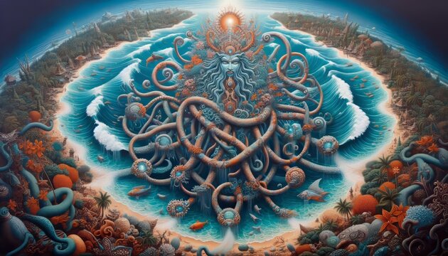 of islands strung by Varuna a
