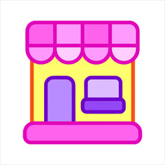 vector illustration of a sofa