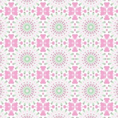 Design fabric patterns, abstract flowers, use them to design various things, beautiful colors.