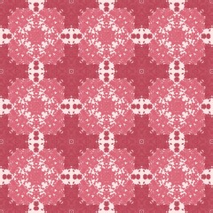 Background pattern, fabric pattern, floral pattern, abstract image used for fabric design, geometric pattern.