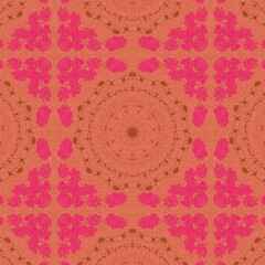 Background pattern, fabric pattern, floral pattern, abstract image used for fabric design, geometric pattern.