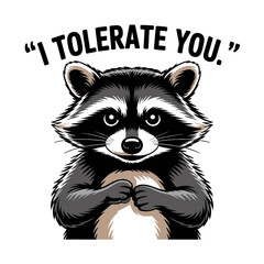 funny raccoon design png, animal sarcastic saying png, trendy raccoon png, adult humor png, sarcastic shirt png, trendy vintage png, sublimation png, raccoon png, on the way to get my png, first of al © Feroza Bakht