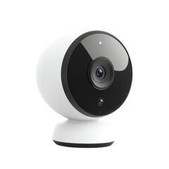 Security camera, white isolate background