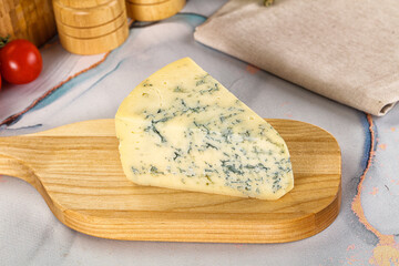 Dor blue cheese with mold