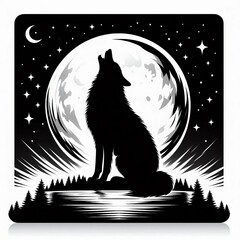 silhouette of animals