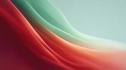 minimalist abstract digital artwork capturing essence and vibrancy of juneteenth with red black and green hues symbolizing
