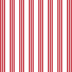  Pattern stripe seamless red and white colors. Vertical pattern stripe abstract background vector.