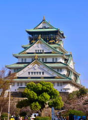 大阪城・春（大阪府・大阪市）