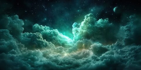 Obraz premium Asteroid banner