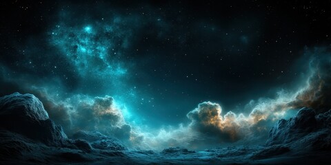 Fototapeta premium Asteroid banner