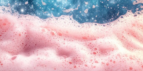 Fototapeta premium Bath bubbles banner