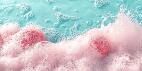 Obraz premium Bath bubbles banner