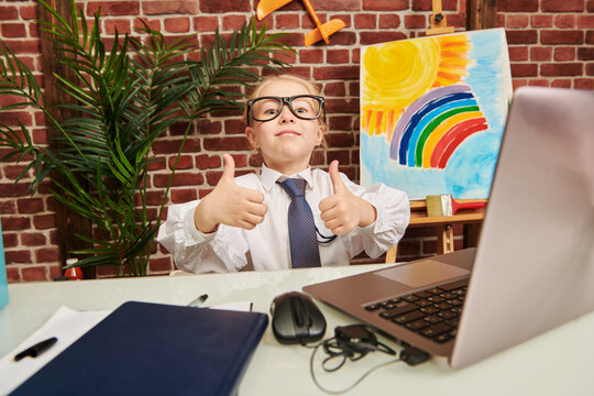 clever business child