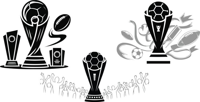 football cup, Copa de football, soccer trophy,