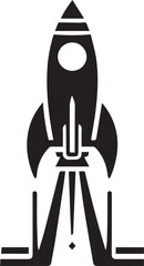 A Rocket Vector Art Illustration EPS File
