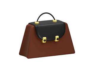 women bag icon 3d illustration render
