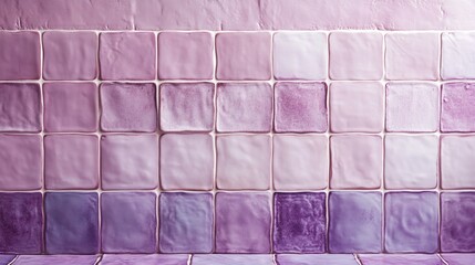 Subtle Shades of Lavender Tile Wall Background