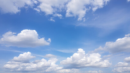 Obraz premium blue sky with clouds