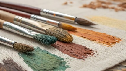 Obraz premium Natural Textured Strokes