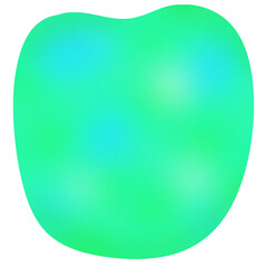 Minimalist gradient noise effect shape drawing