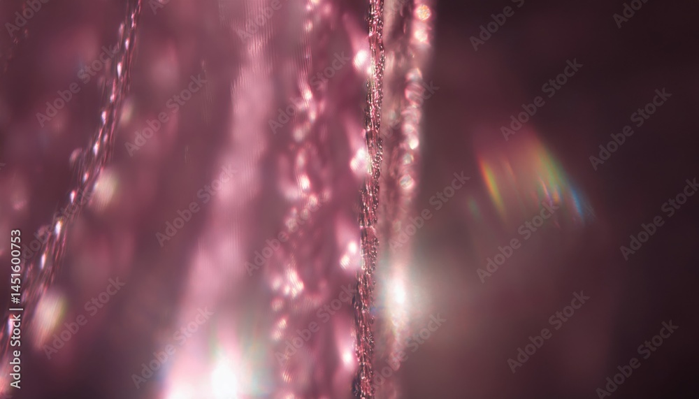 Aufkleber ethereal pink light streaks with soft lens flare and bokeh overlay ideal for web design, digital bra