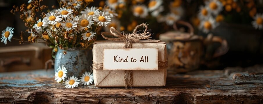 Daisies and a Thoughtful Message of Kindness