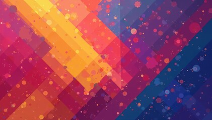 Abstract geometric shapes, flawlessly looping for continuous background , texture, art, contemporary