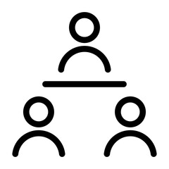 Corporate Business. Recruitment vector icon illustration