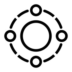 Corporate Business. Teamwork vector icon illustration 