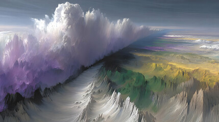 dynamics mixed with chemical bonds and electric mist