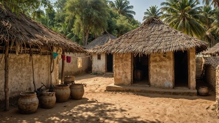 old house in the village