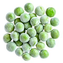 Frozen peas pile green food healthy eating vegetables