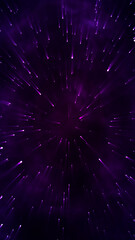 Purple Light Streaks Background – Vertical 4K