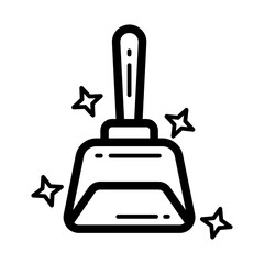 Dustpan Lineart