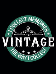 Vintage Typography T-Shirt Design