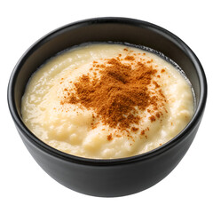 Bowl of rice pudding
