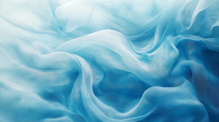 Ethereal Abstract Blue Soft Background