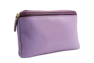 Lavender zippered pouch cosmetic bag fashion accessory