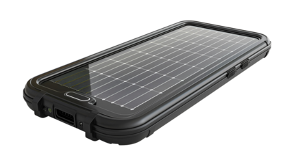Solar Powered Rugged Smartphone Case Eco Friendly Tech