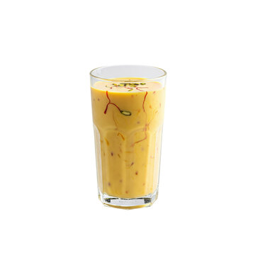 A glass of thandai
