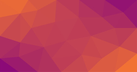 Abstract polygonal background. Triangles background in Triangular style with gradient. Geometric design.