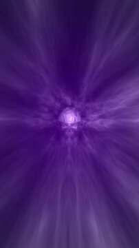 Vertical hyperspace, for scientific films, screensaver universe background, 4k footage