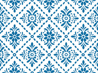 seamless, damask pattern, symmetrical,  an elegant and classic vintage wallpaper effect. loth fabric floral, tile design, women, women-cloth, hand-drawing, repeatable, fashion, summer wear,  backgroun